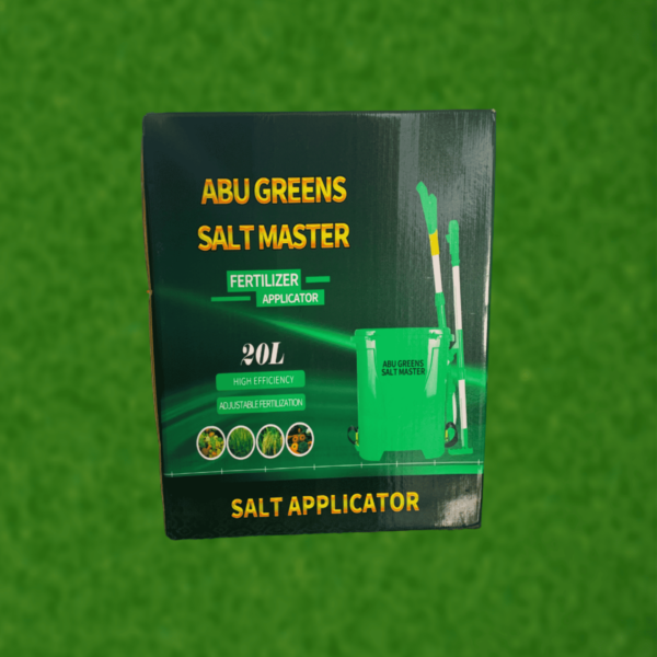 ABU GREENS SALTMASTER KNAPSACK  SALT APPLICATOR